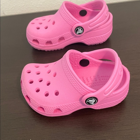 Pink Infant Crocs - Picture 4 of 5
